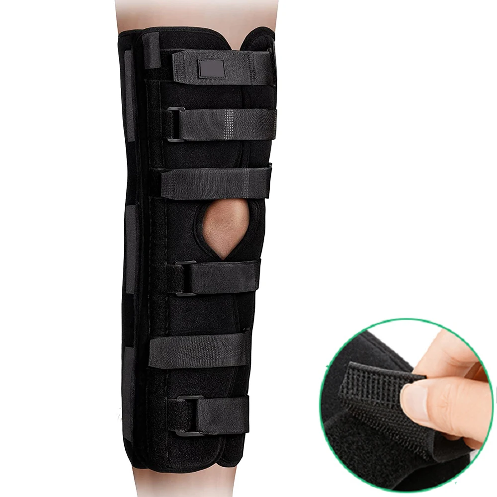 Kangda Knee Immolizer Tri-Panel Immolizer knee Brace for ACL. PCL LCL MCL Pain Relief