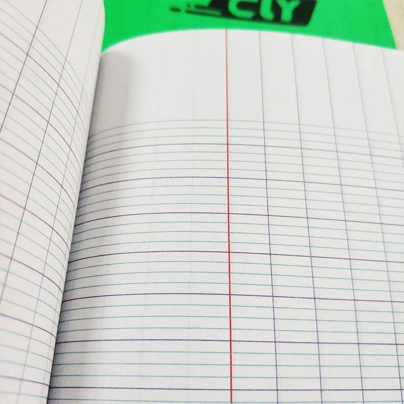  Тетрадь Cuadernos 100 страниц Прозрачная Обложка красно-Синяя для