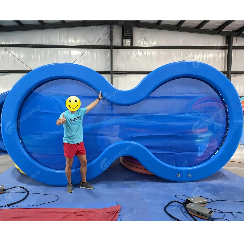 Inflatable Floating Dock Heavy Duty Dropstitch 6 Inch Thick W/Bag Pump