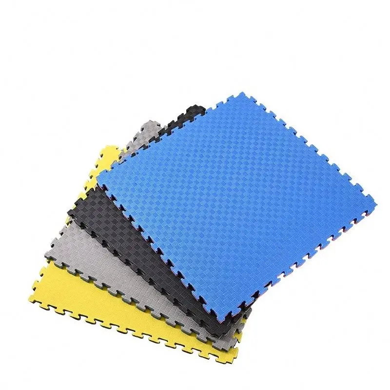 Factory Free Sample Custom Interlocking Eva Puzzle Floor Sportvloer Mma Tatami Karate Judo Taekwondo Puzzle  Floor EVA Foam Mat
