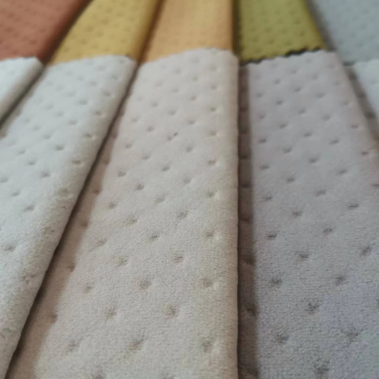 Home textile polyester new design embossed velvet sofa upholstery fabric