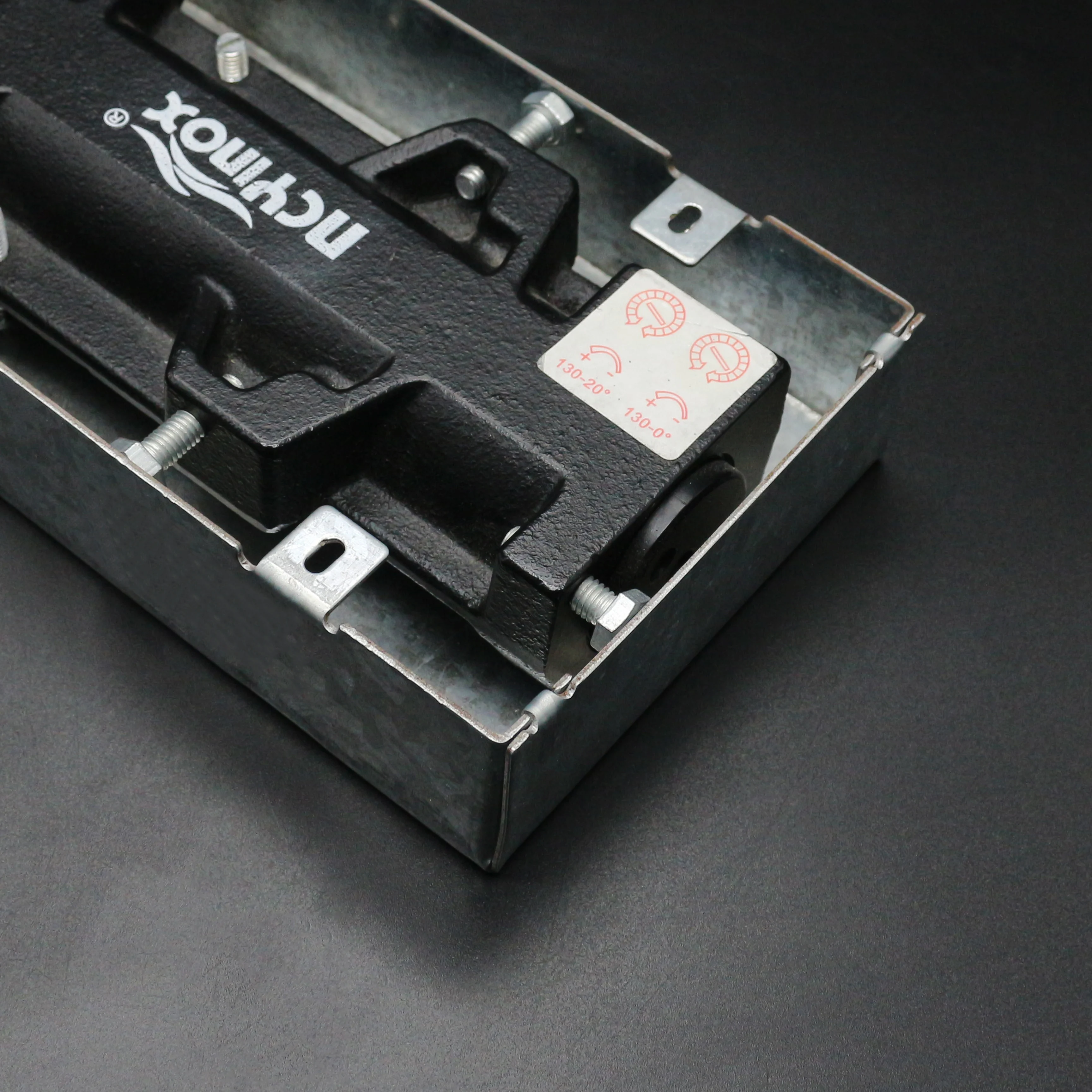 Concealed 105 degree open door closer pivot floor hinge for glass door