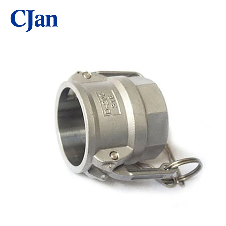 Stainless steel quick coupling camlock type DC for hose fitting