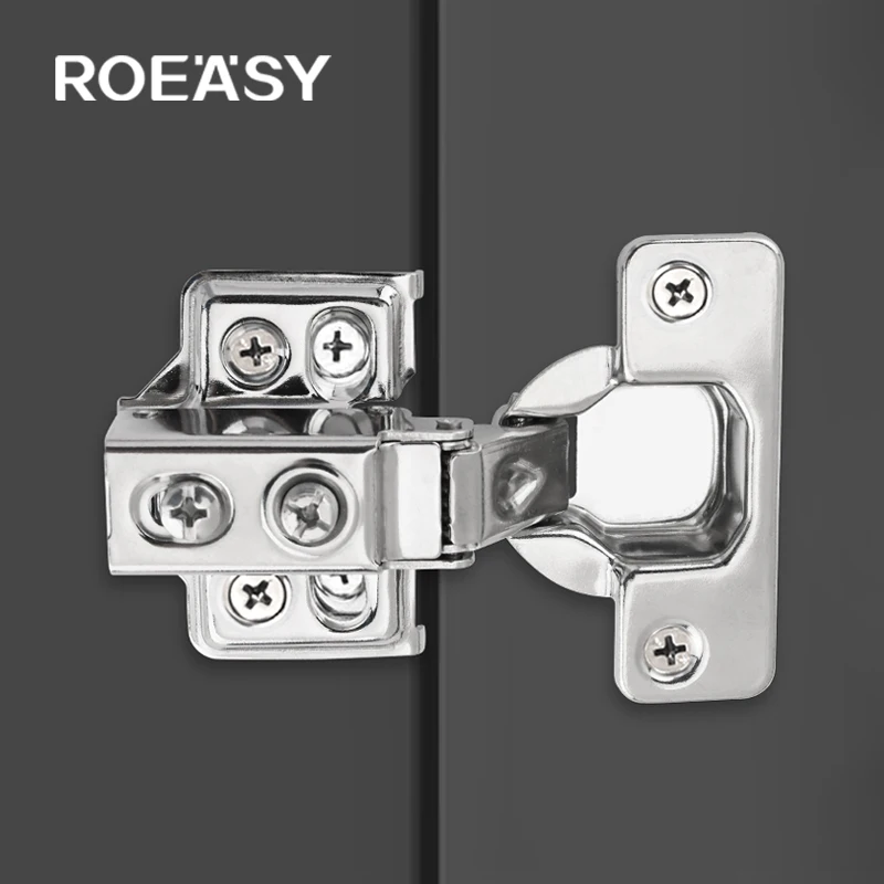 ROEASY ss 201 short arm type hinges stainless steel cabinet hinge for furniture