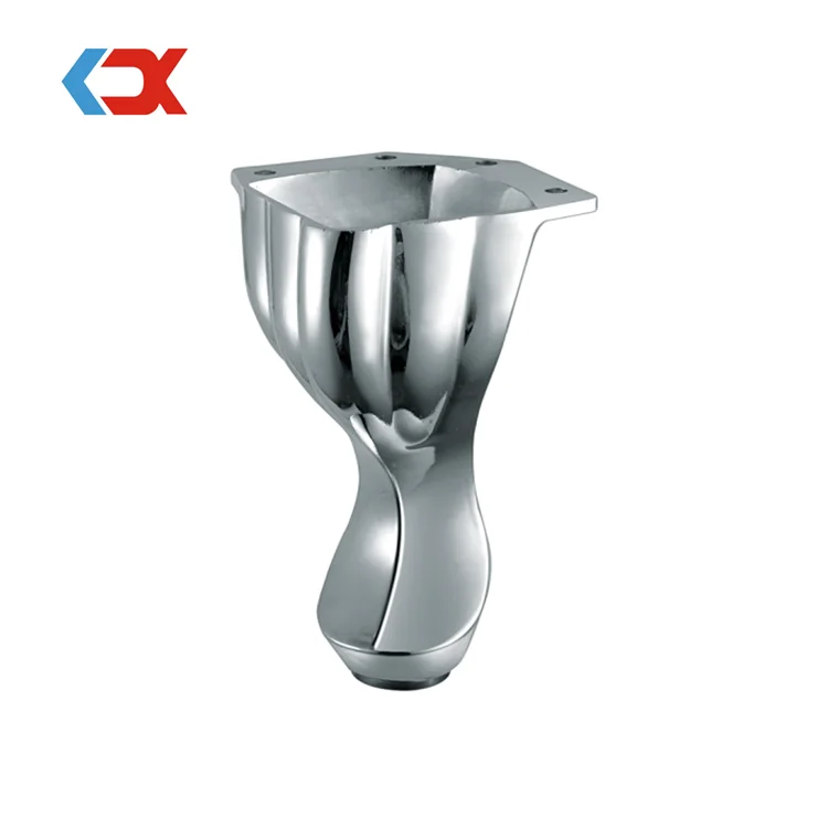 Luxury Design Zinc Alloy Cup Shape Furniture Accessories Polishing Metal Sofa Chair Legs Cabinet Feet for Bed