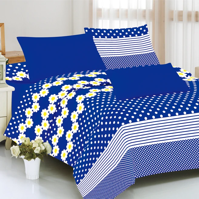 promotional bed sheet or fitted sheet made by stock fabric