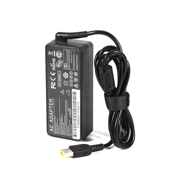 HK-HHT Custom 65W  Laptop Adaptor Charger Factory 20V 3.25A USB Pin AC DC Laptop Adapter For lenovo