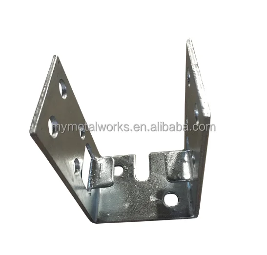 galvanized bolt down post  support