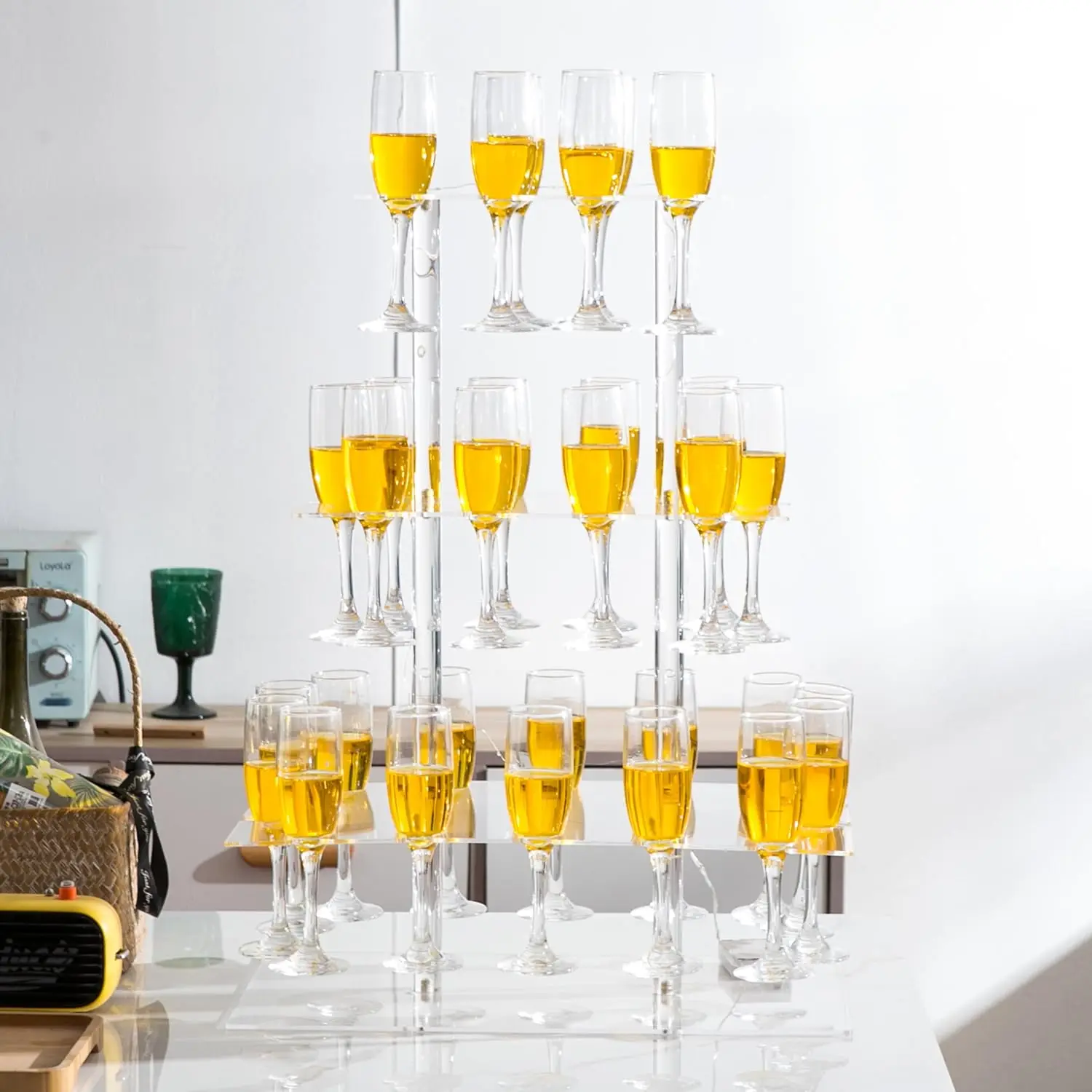 Champagne Display Holder Stand for Party