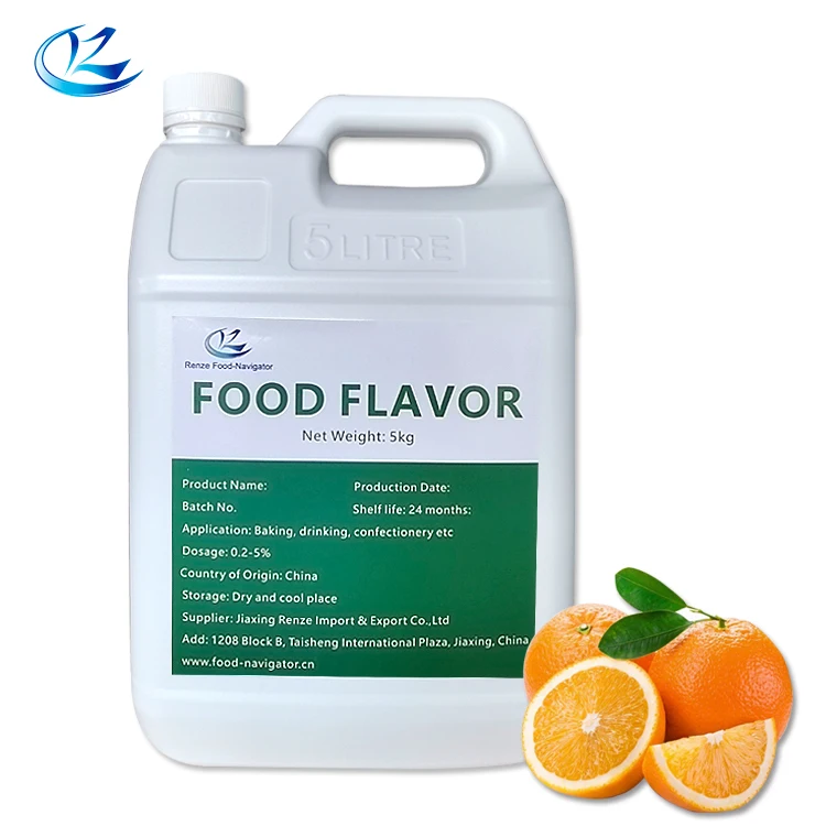Best Price Orange Liquid Orange flavor fruit juice food Grade Orange flavoring concentrate