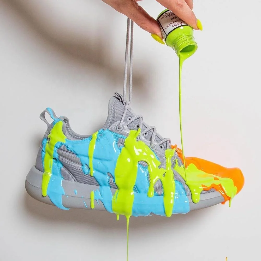 
Sneakers ER Pearlescent Leather Acrylic Paint 