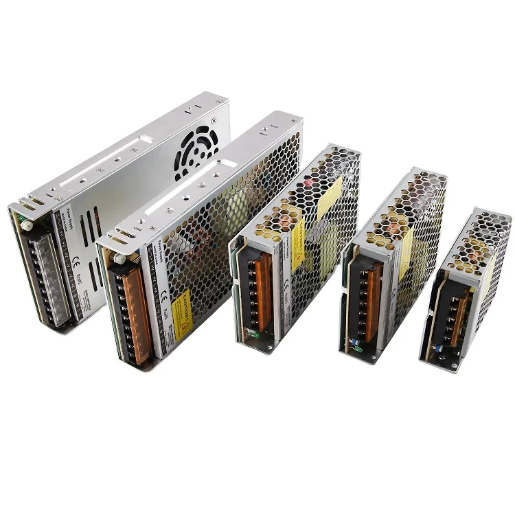 12V 24V LED Driver LED Strip Module CCTV Camera Switch Model Power Supply 12V 24VDC Transformer Light Box Power Source Adapter