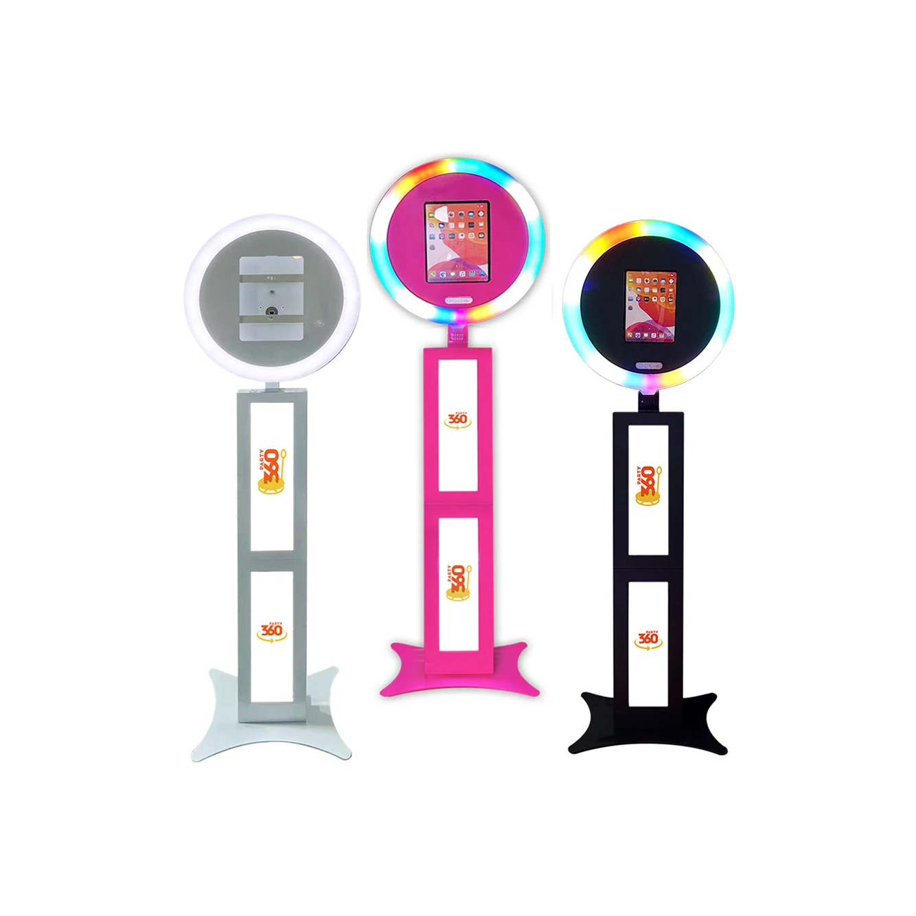 Ipad Based Digital Photo Booth Foldlable Ipad Photo Booth Portable Led Ring Roamer Ipad Photo Booth