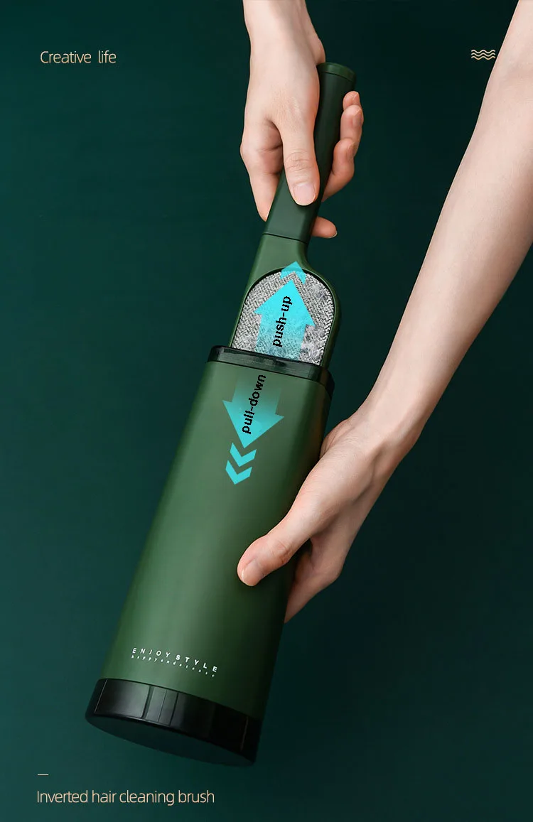 High-end Plastic Electrostatic Dusting Brush Eco Friendly Cleaning Brushes Washable Lint Roller For Clothes Pet Dog Cat