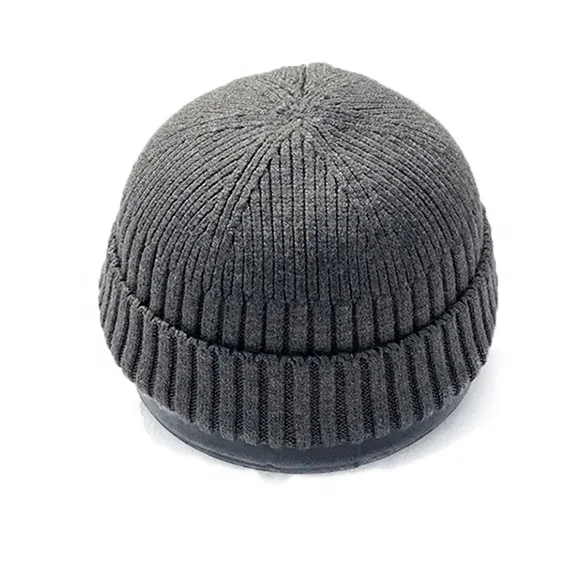 Villus Factory wholesale label beanie cap, custom winter knit hats women/men