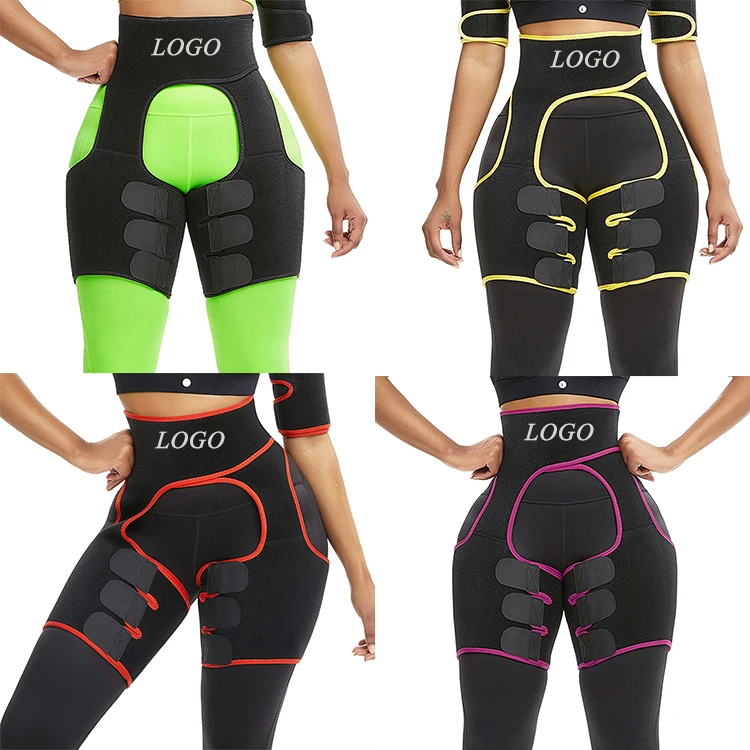2019 New Design Custom Logo Latex-Free Neoprene workout thigh shaper booty sculptor thigh shaper