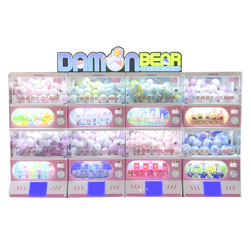 Mall surprise twist egg game capsule Twist egg machine vending machine coin capsule game machine