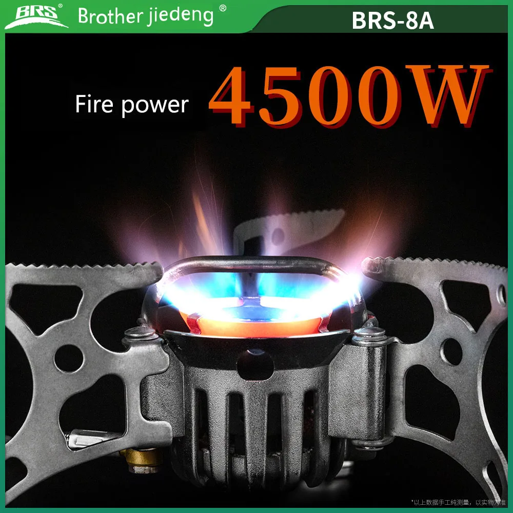  BRS Outdoor Camping Stove Oil/Gas Multi-Use Foldable Backpacking Cooking Picnic Gas BRS-8A With Oil