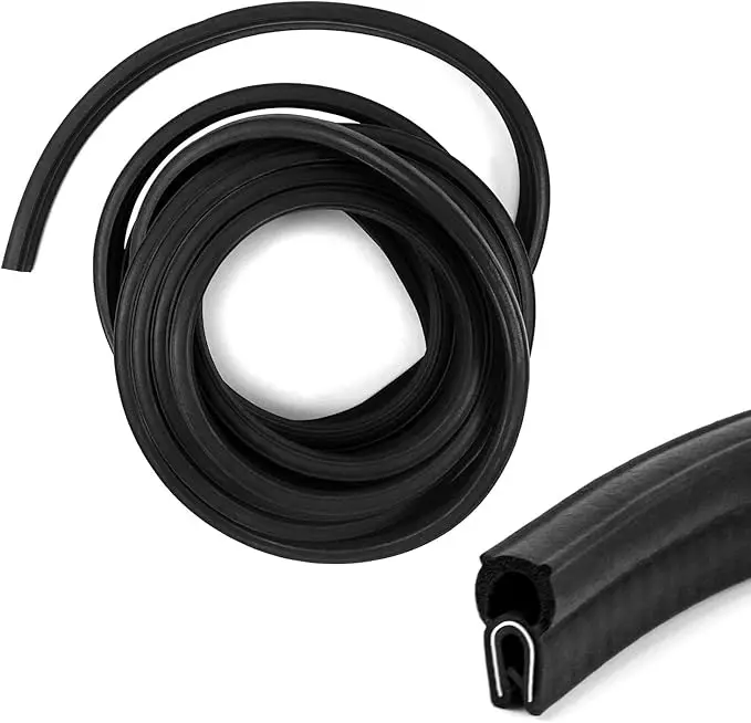 Manufacturers wholesale car door seal/U-shaped bubble seal Steel cassette type self-adhesive seal