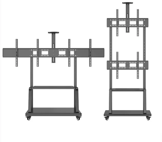 1700 Carts TV bracket para 32/43/75 inches removable LED LCD tv stand with cold rolled steel plate monitor mount