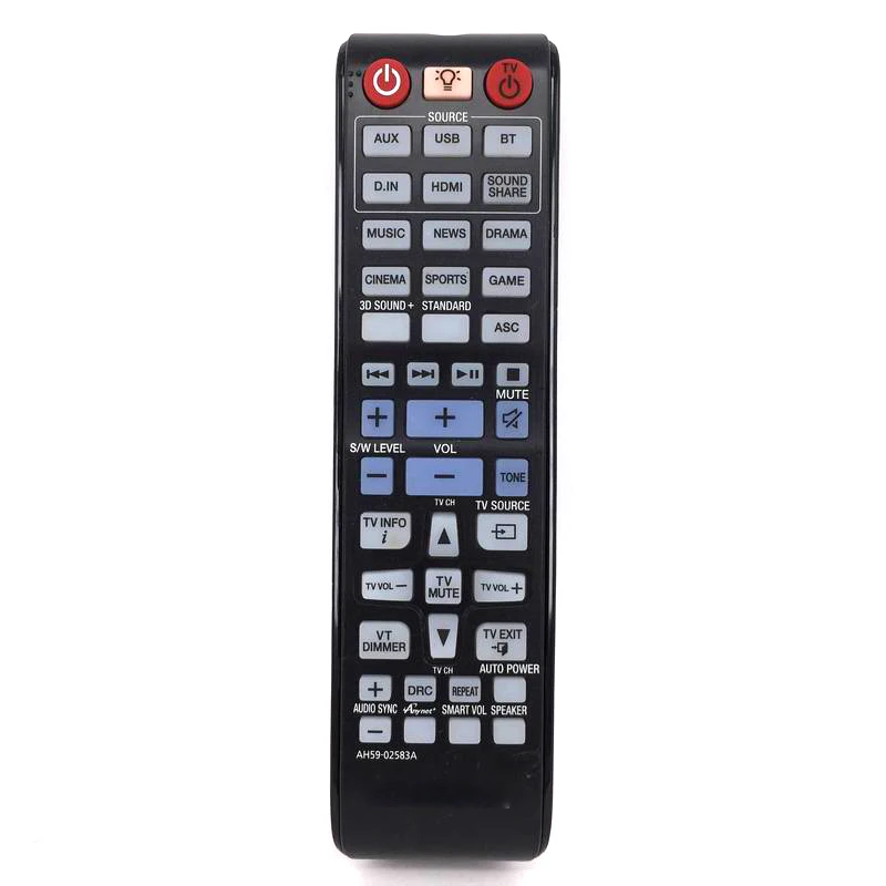 Sound Bar Remote control Universal for Samsung AH59-02583A HW-F850 HW-F850/ZA HWF850 HWF850/ZA HW-F850-ZA Active Speaker System