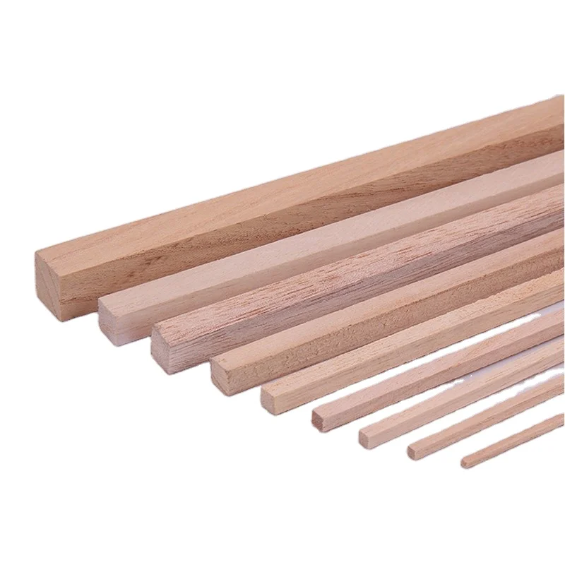 The manufacturer customizes the length and thickness of Paulownia sticks in different sizes Paulownia wood board