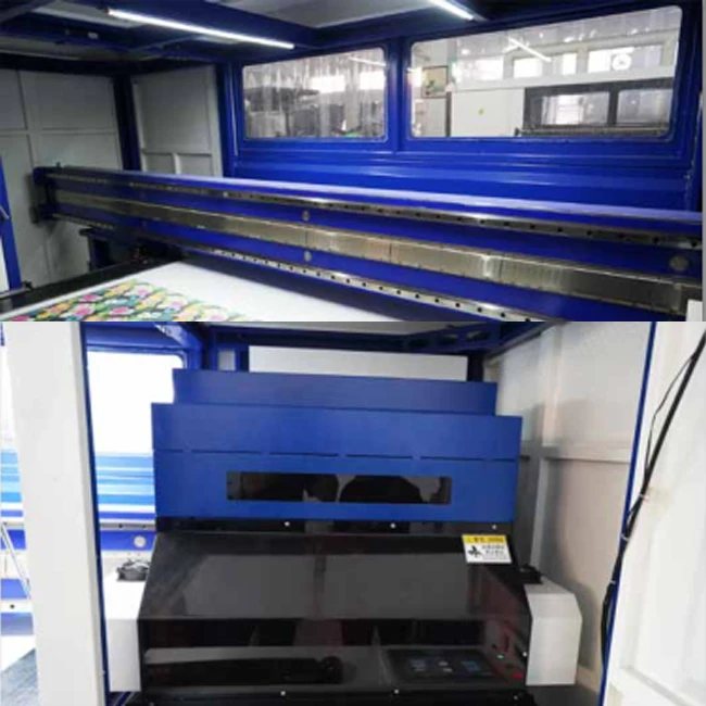Direct Textile Printer Digital Inkjet Printing Machine 1.8m Belt Cotton Digital Fabric Printer