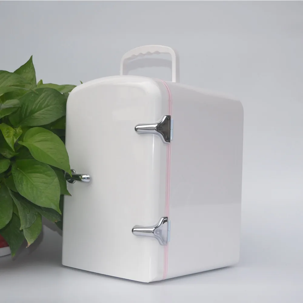 9L  Electric AC/DC Compressor Fridge Car Refrigerator Suitable for All Trucks Bus RV Boat Coaches 12V  White Camping Power