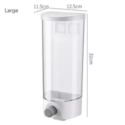 Wall-mounted plastic fresh-keeping sealed rice barrel moisture-proof and insect-proof rice storage box coarse grain storage tank
