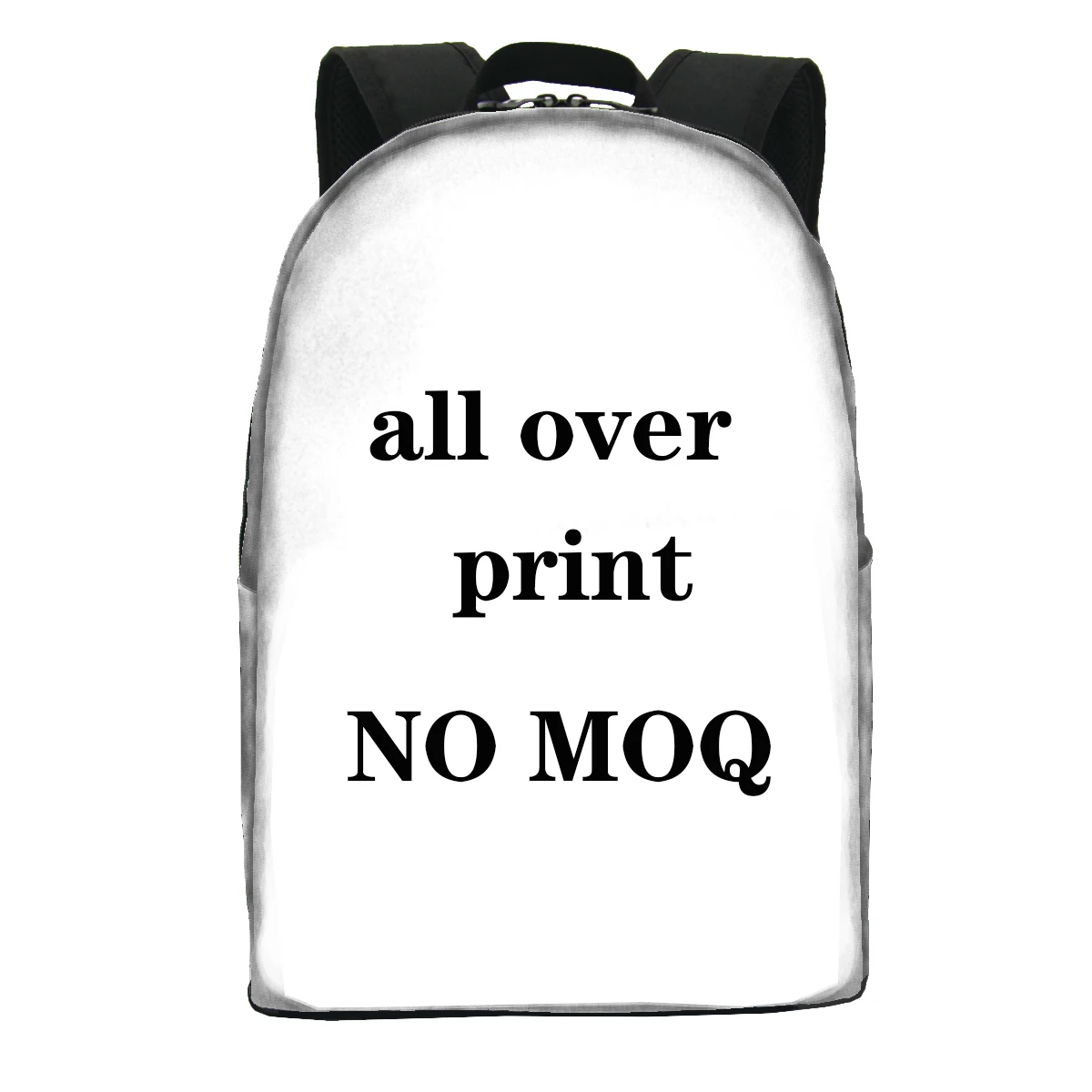 Stylish backpacks for men sublimation printing black dragon backpack bag factory custom backpack school bags