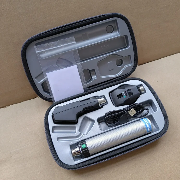 ML- OR20U Diagnostic Set Rechargeable Ophthalmoscope and Retinoscope LED Light Source for choice