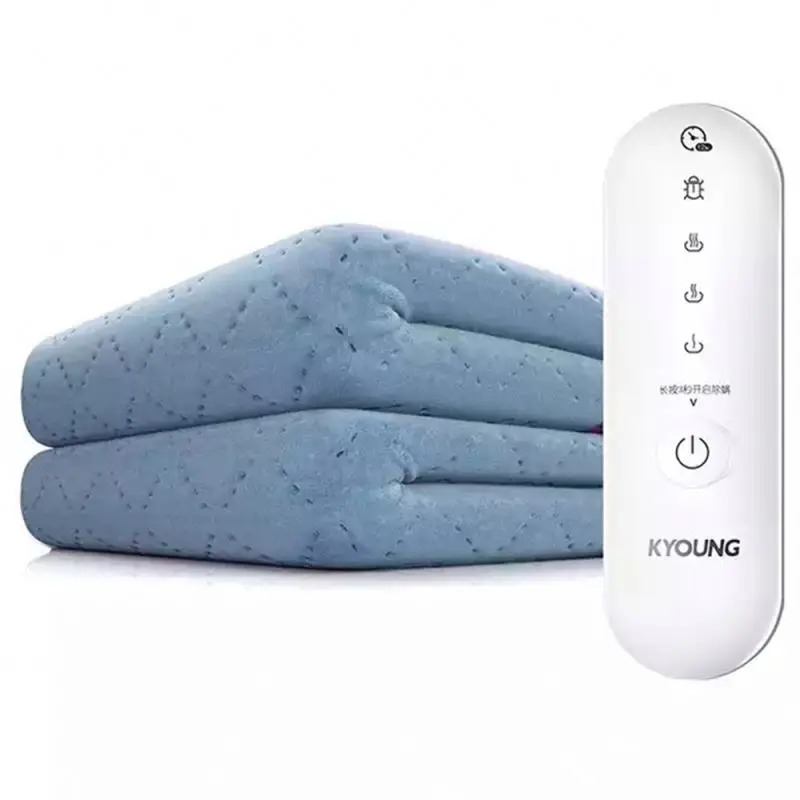 Factory direct sale perfect technology electric heating blanket portable usb heating shawl mattress pad electric blanket
