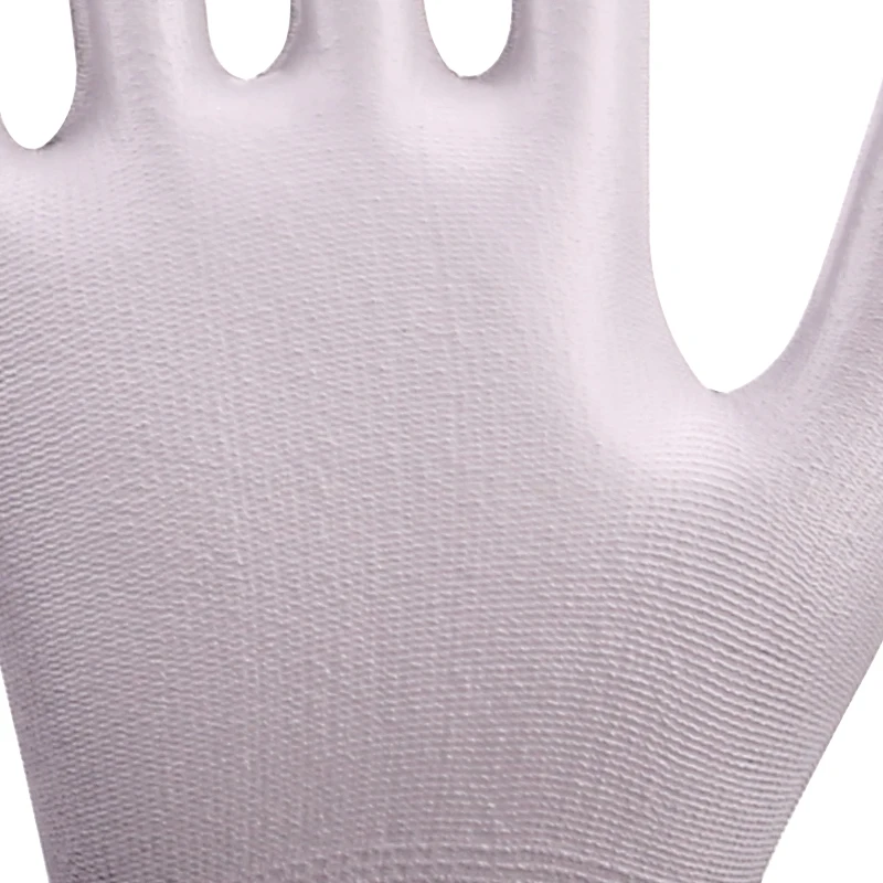 XINGYU Customized black light weight En388  soft breathable pu stock  custom safety  work gloves