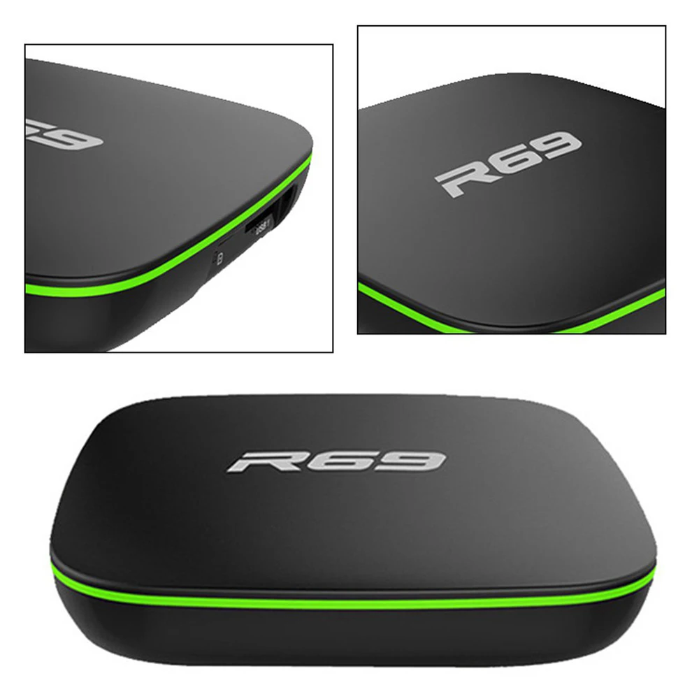 Горячая продажа ТВ-приставка Allwinner H3 1 Гб 2 RAM 8 16 ROM 4k потоковый Медиаплеер smart Android tv box