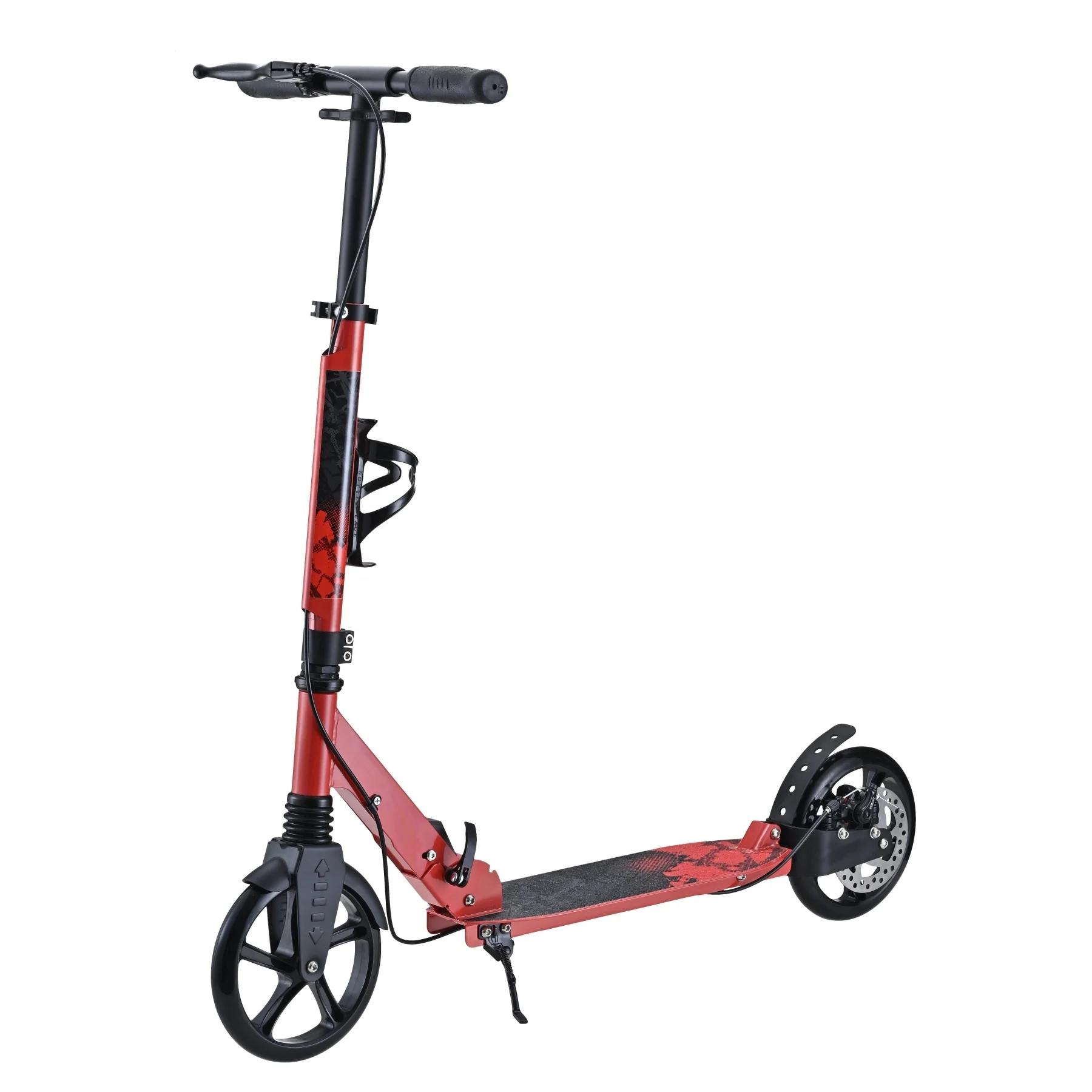 Mchoose 2024 Aluminum Foldable Kick Scooter Foot Scooter with Portable Design