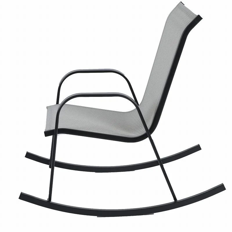 Modern metal rocking leisure sof lounge chair chaise