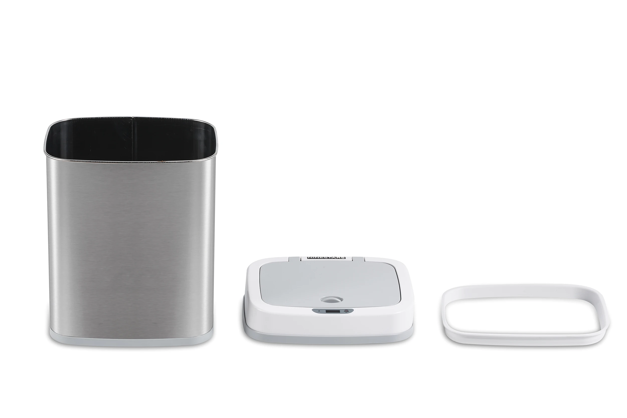 Ninestar sensor diaper trash can odor-resistant smart baby diaper bin stainless steel can baby diaper