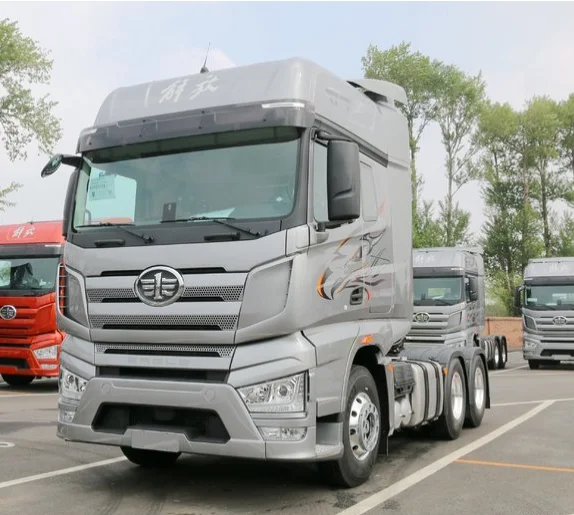 550hp Euro V FAW Diesel Fuel Type 6*4 Heavy Tractor Truck Hot Sale Tractor Trailer Truck Price for sale