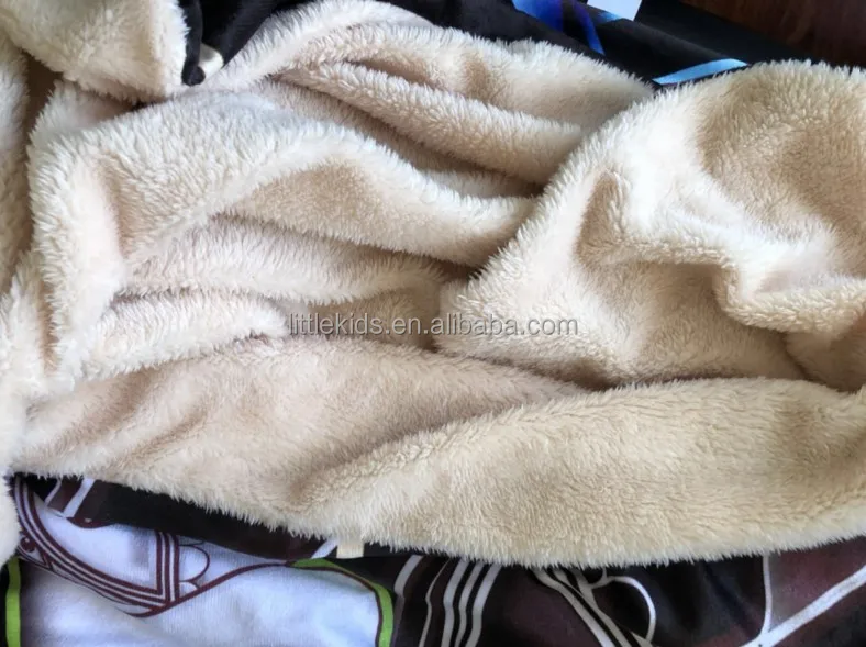 Зимний футбольный бейсбольный шерпа с капюшоном одеяло плащ спортивный рисунок принтом для взрослых и детей