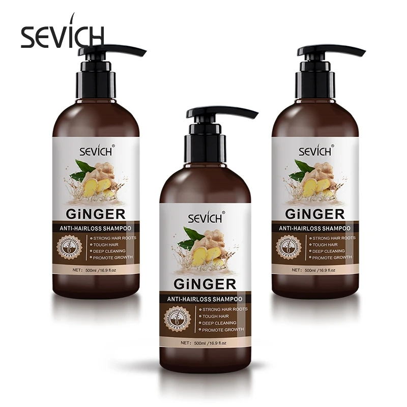 Освежающий шампунь против выпадения волос Ginger