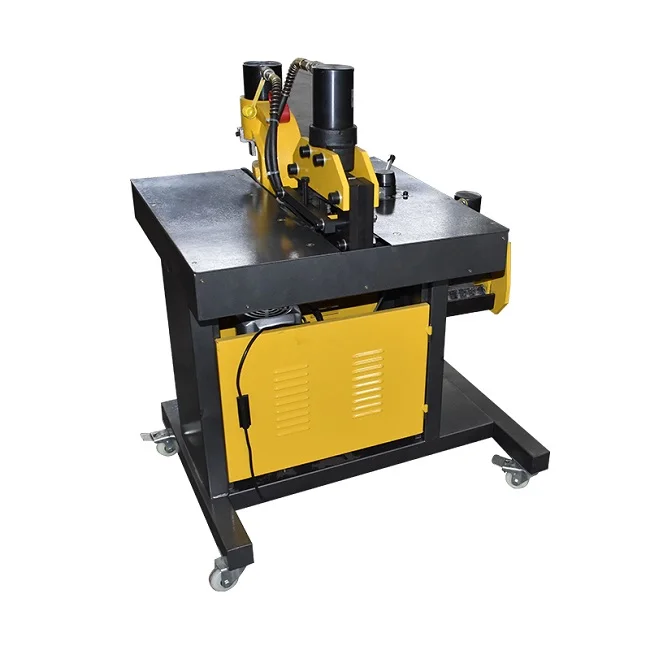 Hailaitaide Three In One 3-in-1 Busbar Processing Machine Copper Bus bar Bending Cutting Punching Machine