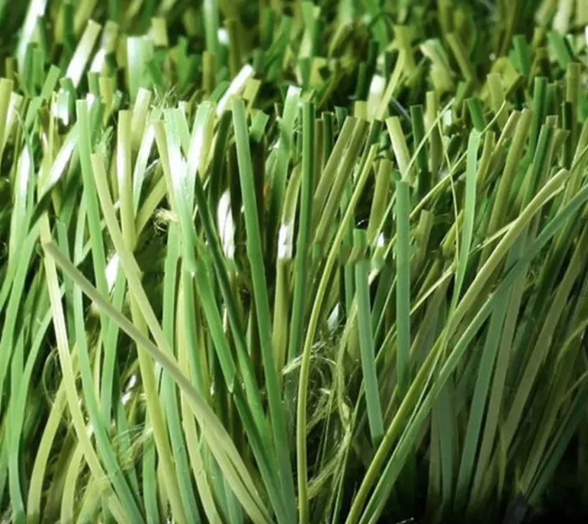 PE monofilament yarn synthetic turf grass raw materials blue fibrillated artificial grass curly yarn lawn