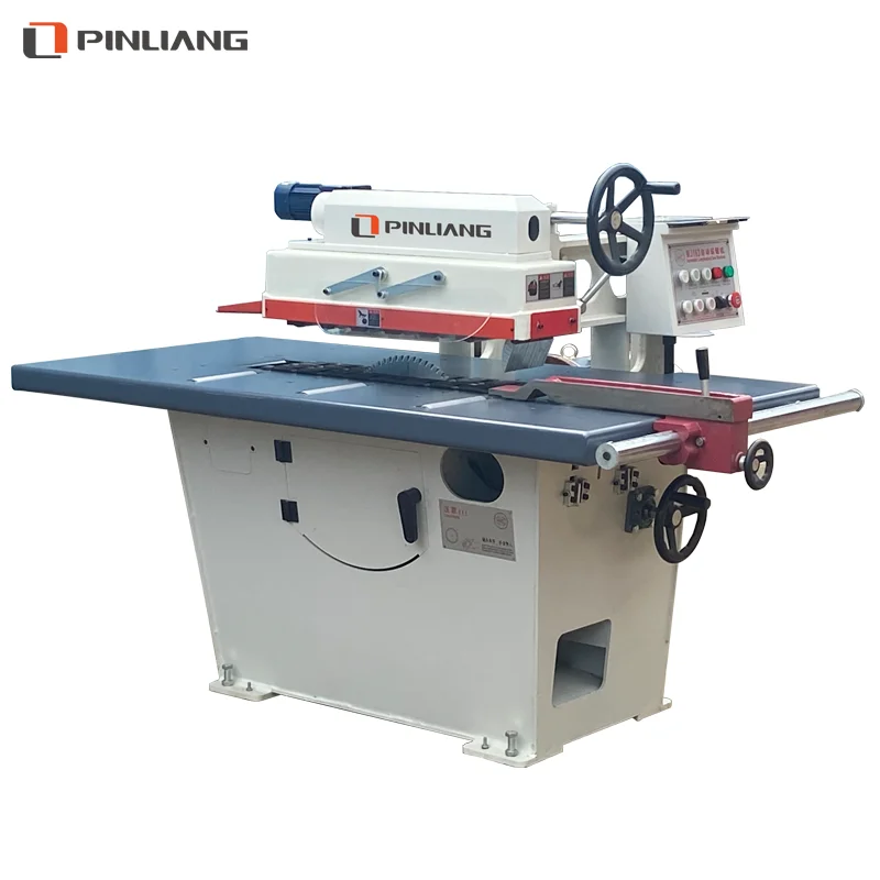 Pinliang Single blade Rip Saw MJ163 Timber Straight Line Rip Saw