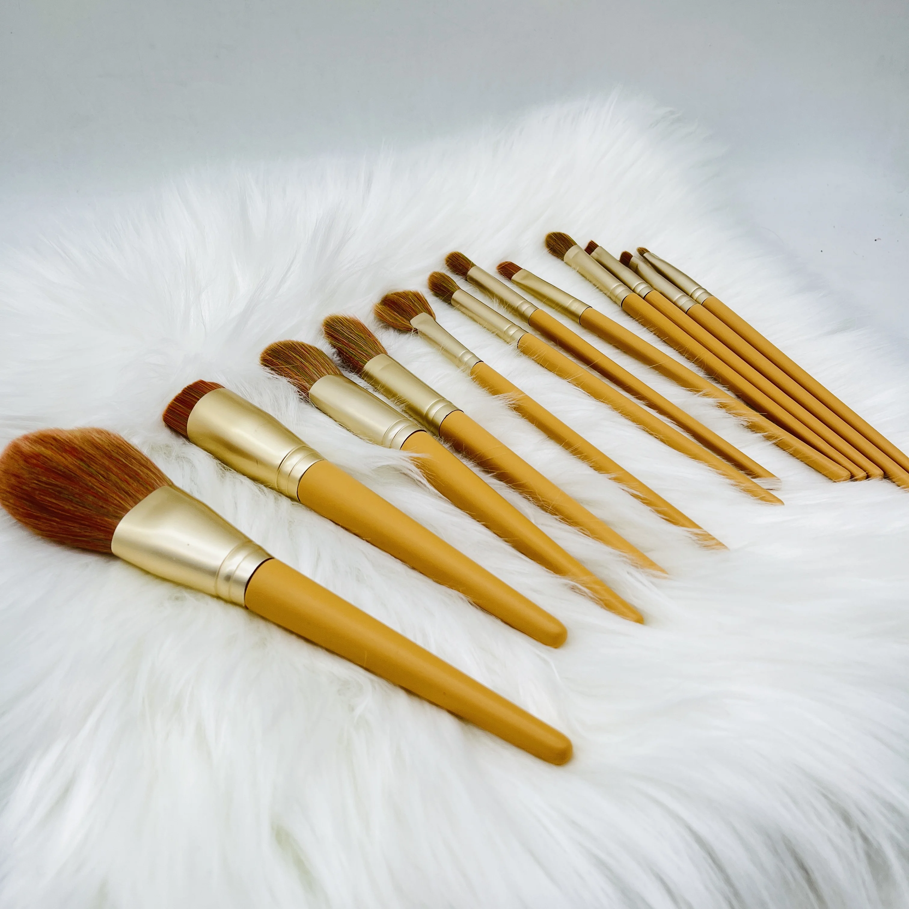 Custom wholesaler Professional Synthetic Hair Single brushes Private label Makeup Brush set