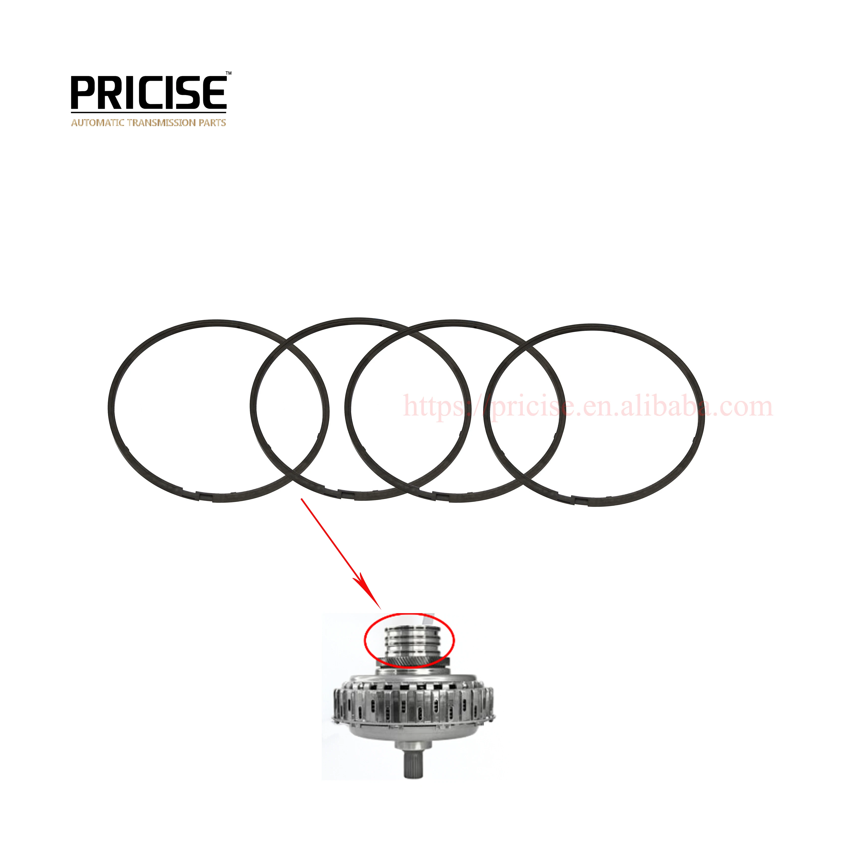 DL501 0B5 Transmission CLUTCH RING Oil Ring 0B5141030E
