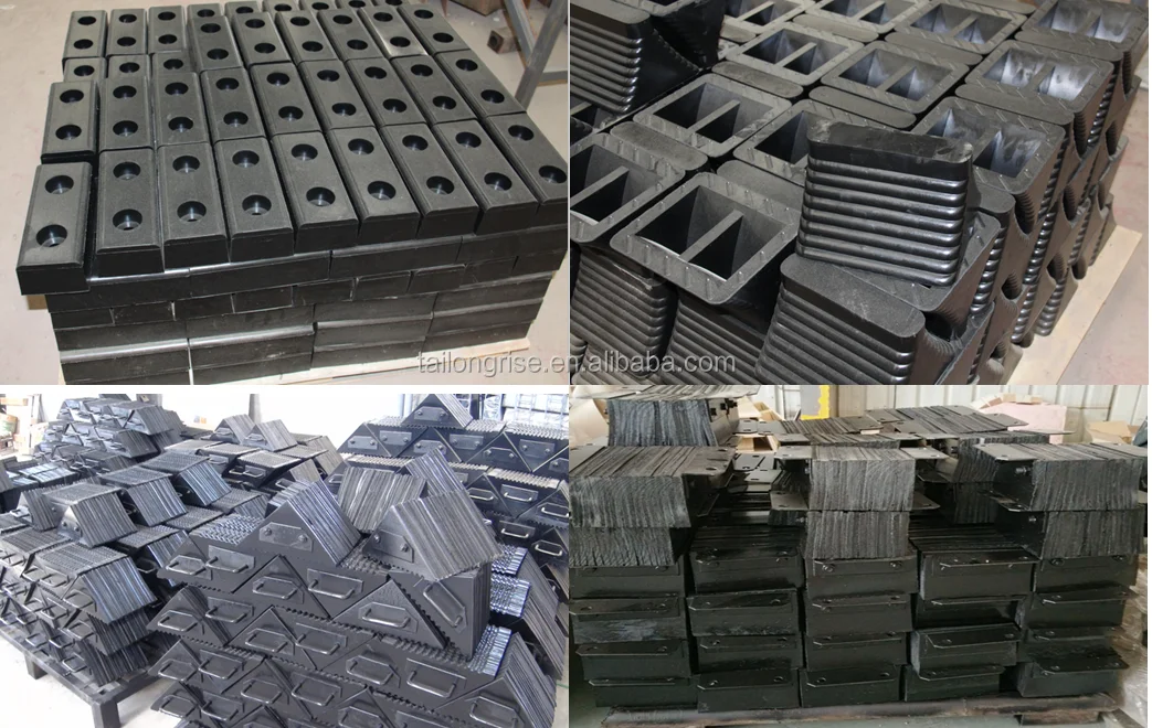 Loading Dock Equipment Vertical Style Laminated Dock Bumper for Boat Docks, Marinas, and Parking Spots Wall Protection