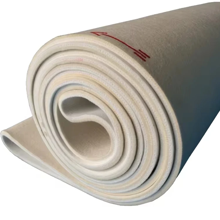 10mm Thickness Wide Format Nomex Blanket Felt Use For Roller Heat Press Machines