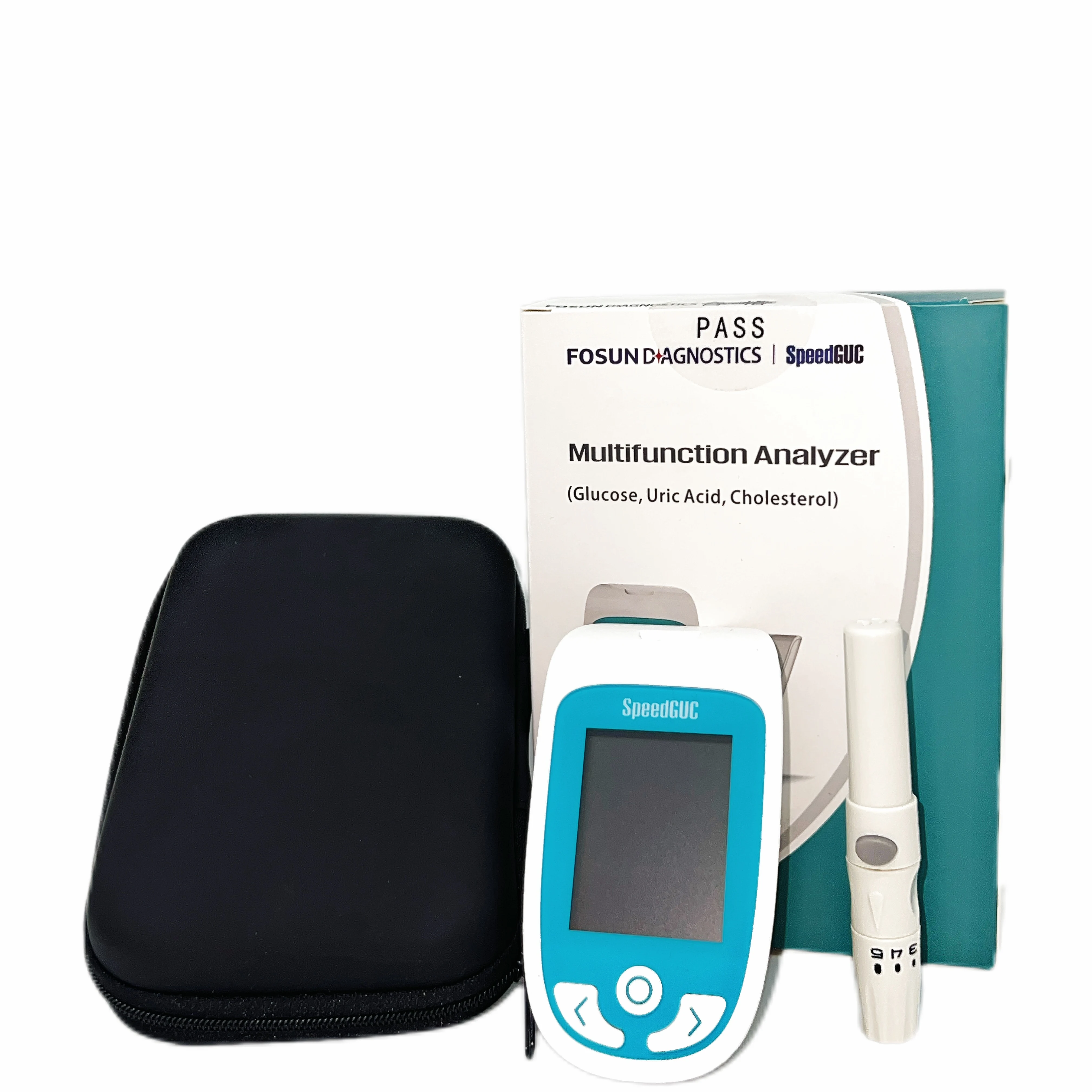 3 In 1 Uric Acid Blood Glucose And Cholesterol Triglycerides Meter Diabetes GUC-1