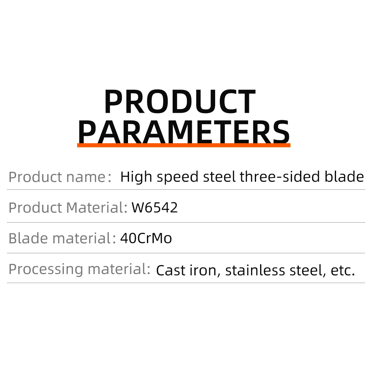 HSS Three-Sided Edge Milling Cutter Customized 50 63 75 80 100 125 150 Straight teeth staggered teeth milling cutter