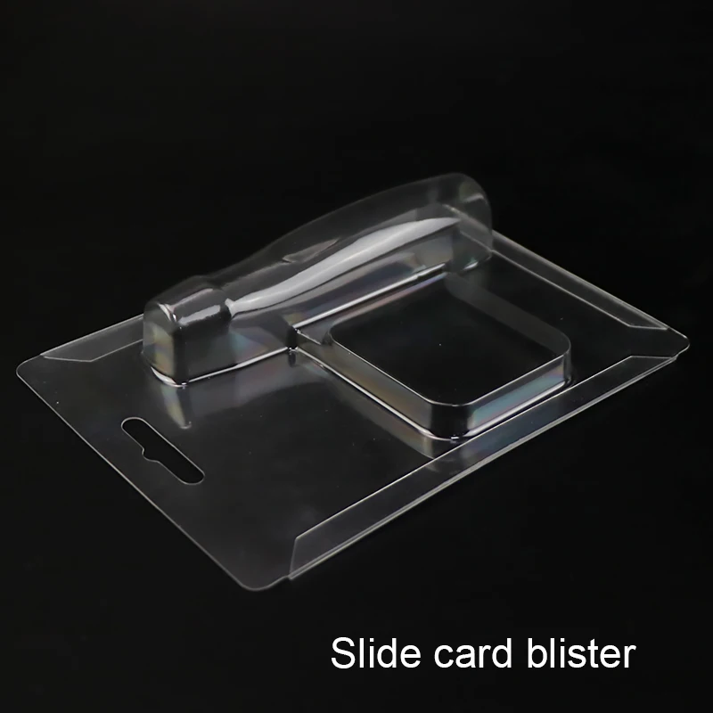 Custom Package Micro SD SSD Card Blister Packaging Blister SSD Packaging Slide Blister SSD Packaging
